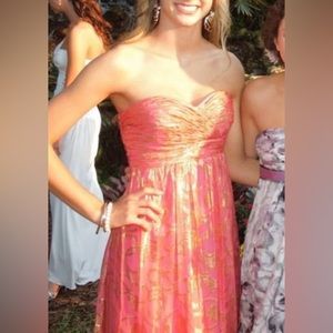 Maxi dress prom wedding guest evening size 0
